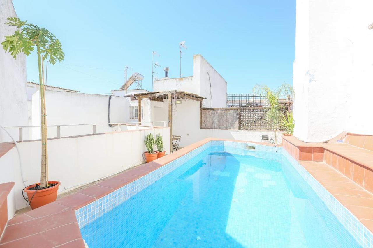 Alameda De Hercules - Piscina Privada Sevilla Bagian luar foto